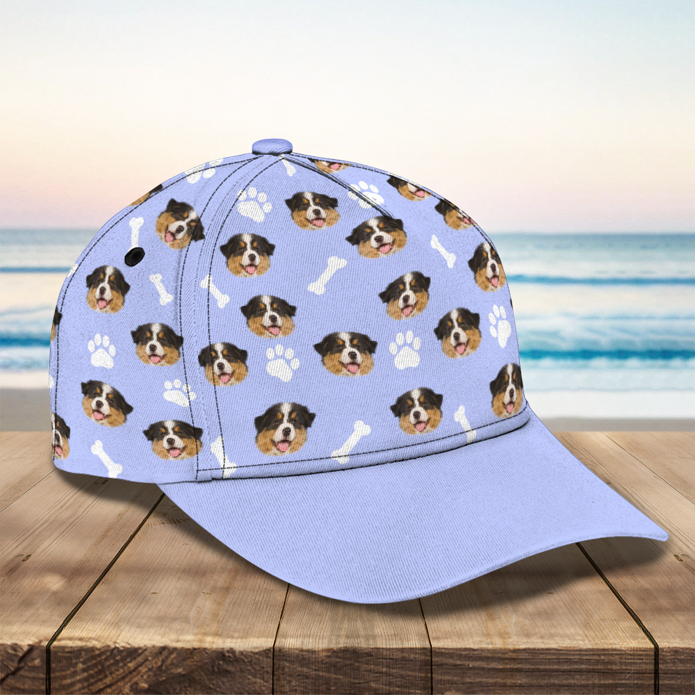 Custom Face Photo With Icon Dog Classic Cap TH10 892999