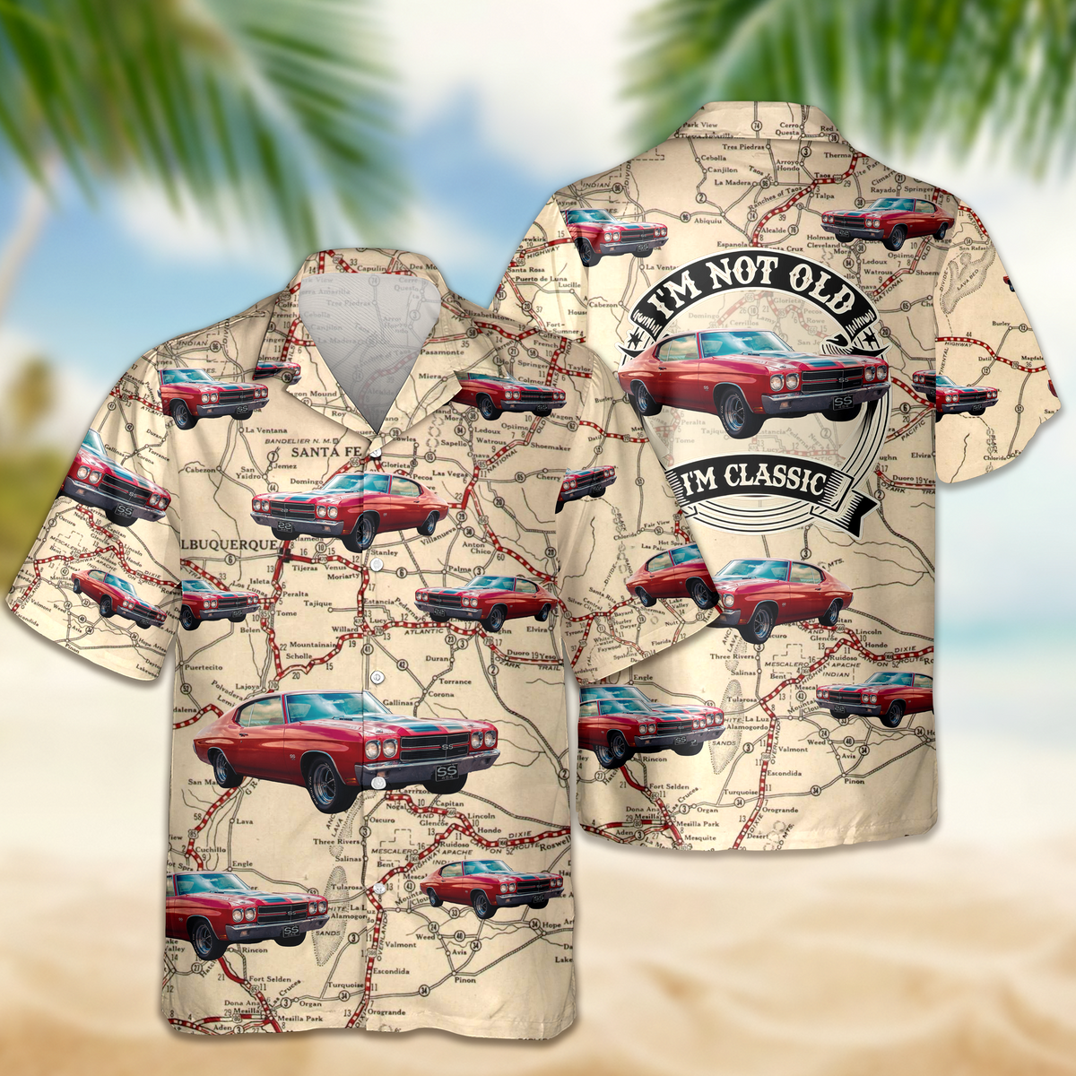 This Is How I Roll - Custom Car Photo Route 66 Vintage Hawaiian Shirt CH07 896116