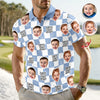 Custom Baby Face Best Dad, Mom Ever Polo Shirt HA75 921456