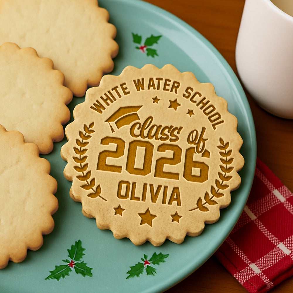 Personalized Class of 2026 Graduation Cookie Stamp, Personalized Graduation Party Gift HA75 921098