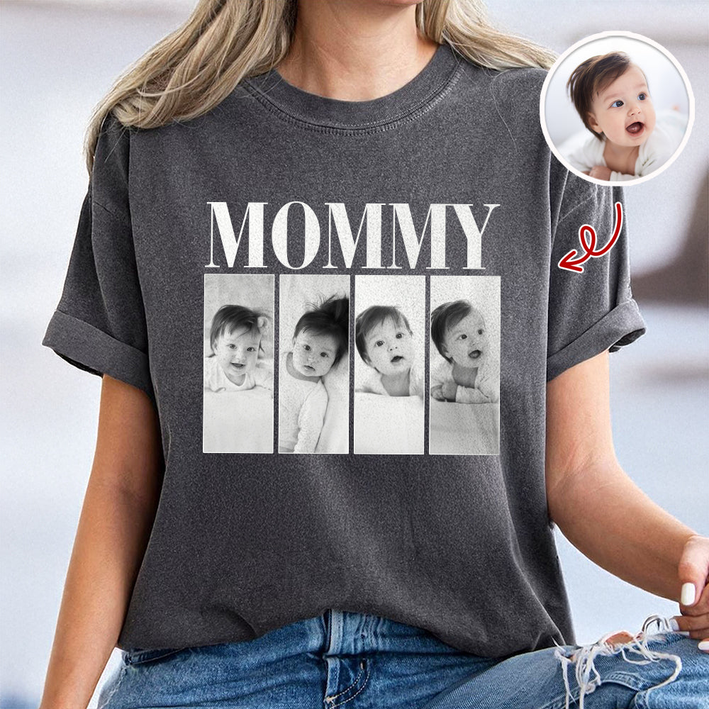 Custom Photo Daddy Mommy Personalized Comfort Shirt Gift For Dad Mom HA75 897650