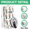 Custom Funny Golfer Photo Fat Tumbler - Golf Lovers Gift HA75 920588