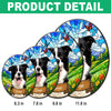 Custom Dog Portrait Stained Glass Suncatcher Gift For Dog Mom CH07 180168