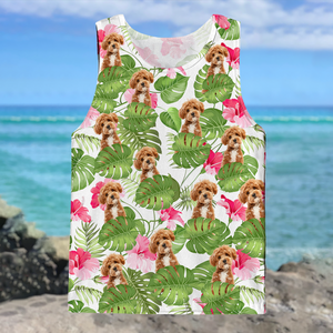 Custom Photo Hawaii Style Tanktop For Dog Lover TH10 894185