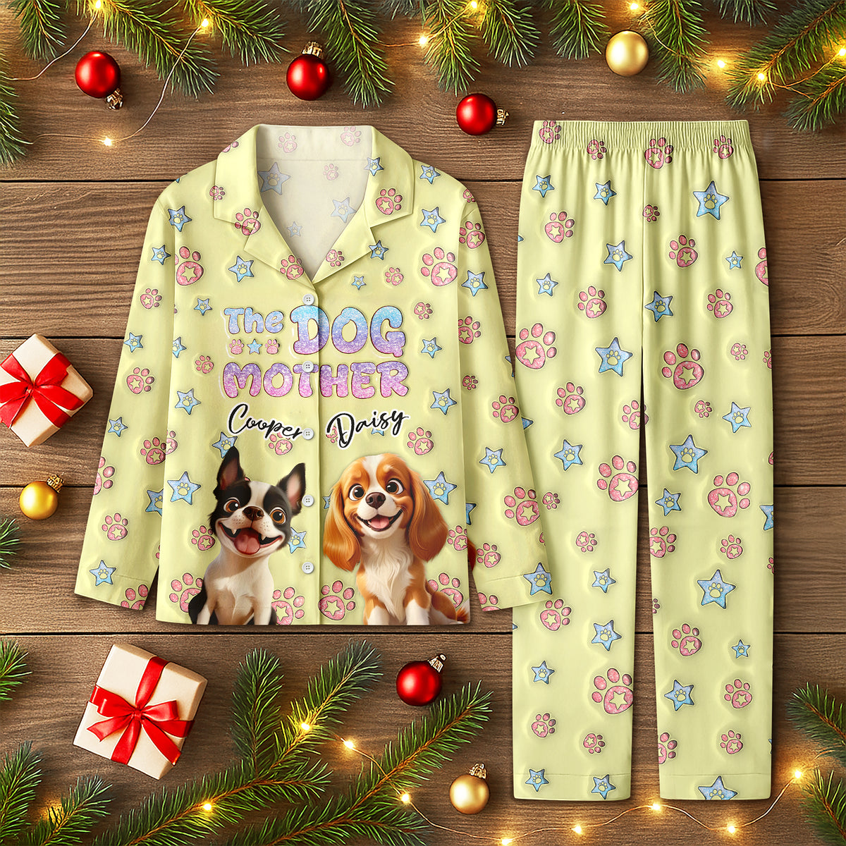 Custom Baby Dog The DogMother 3D Effect Pajamas For Dog Lovers LM32 895937