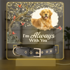 Custom Photo Your Light Will Always Shine In My Heart Memorial Acrylic Collar Frame TH10 894093