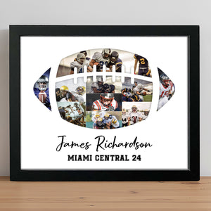 Custom Photo Football Player Picture Frame HO82 900300