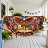 Custom Family Name United States Of America 1776-2026 250th Anniversary Eagle Non-Pleated Fan Flag LM32 669343