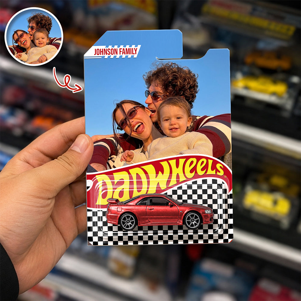 Personalized Dad Wheels Packaging for Dad, Father's Day Custom Collector Gift HA75 921524