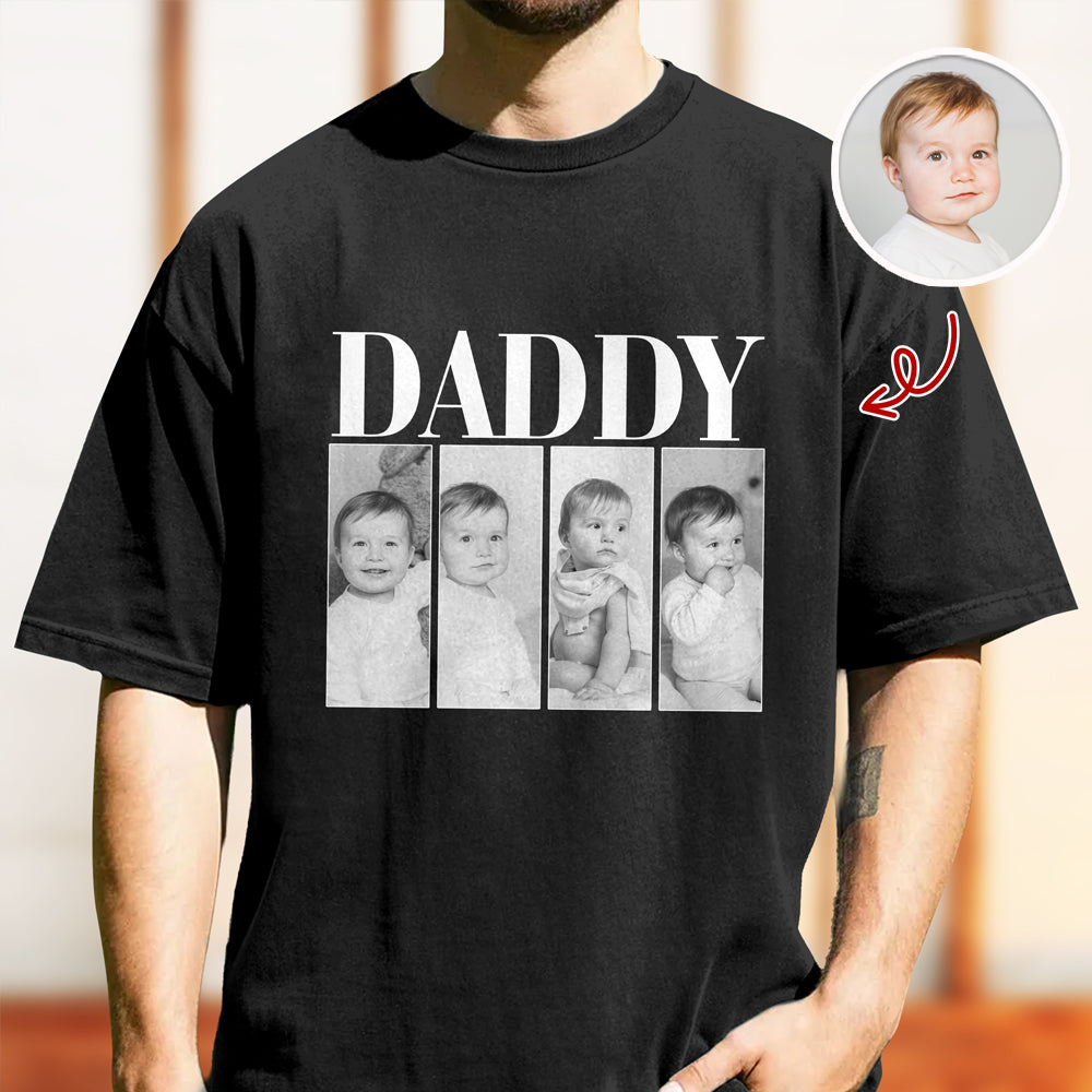 Custom Photo Daddy Mommy Personalized Comfort Shirt Gift For Dad Mom HA75 897650
