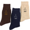 Custom Name Middle Finger Embroidered Socks Meme Fun Gift HA75 921918