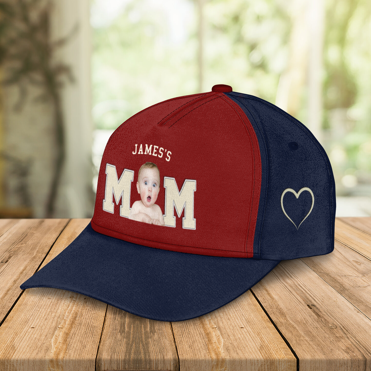 Custom Cute Kid Photo Embroidered Effect Classic Cap CH07 899324