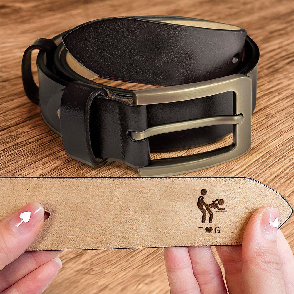 Personalized Funny Adult Belt Naughty Gift For Husband Boyfriend CH07 180388