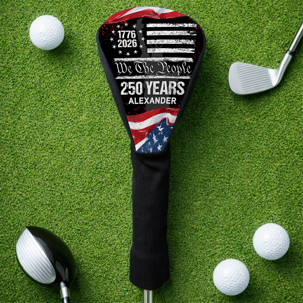 250 Years USA 250th Birthday 1776-2026 Golf Club Head Cover HA75 921302