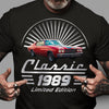 Personalized Vintage Photo Classic Car Limited Edition Comfort Shirt HA75 921642