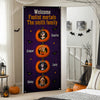 Personalized Welcome To Our Pumpkin Patch Door Cover HO82 903160