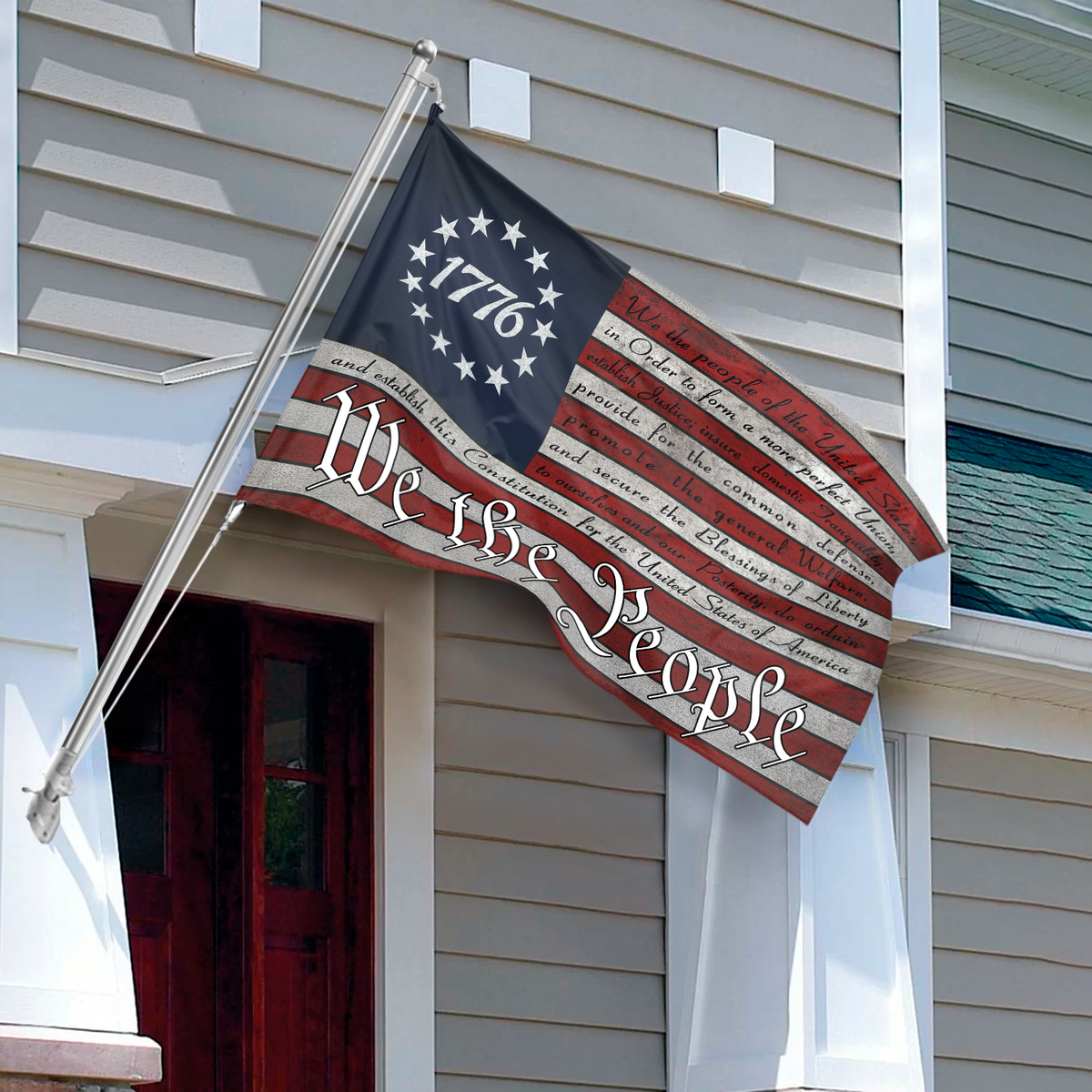 We the People - 250 Years America Anniversary House Flag CH07 899200