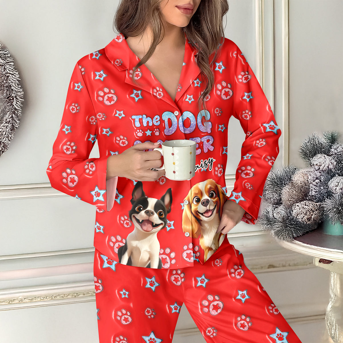 Custom Baby Dog The DogMother 3D Effect Pajamas For Dog Lovers LM32 895937