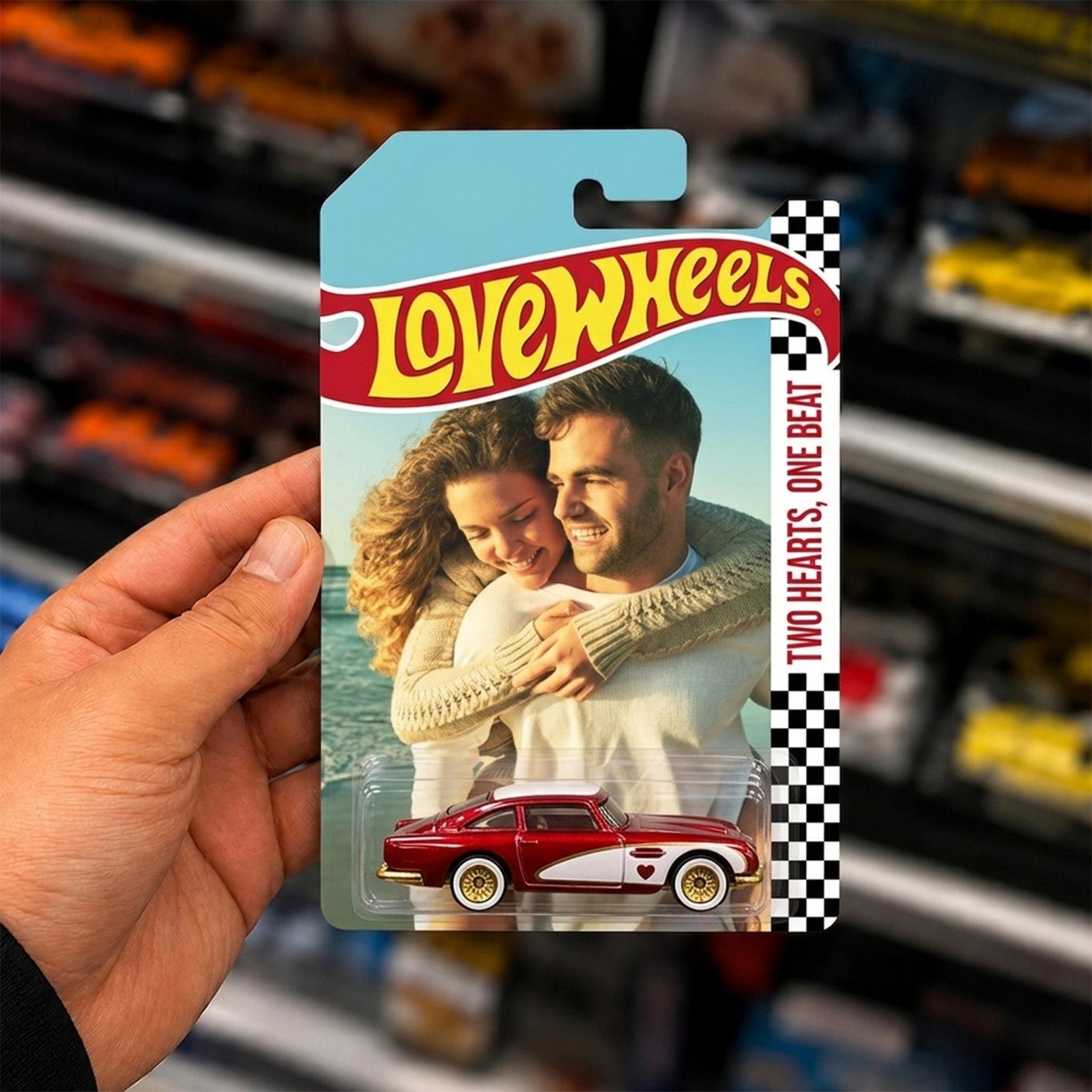 Custom Photo Love Wheels Packaging Birthday Anniversary Gift Custom Collector Gift HA75 921540