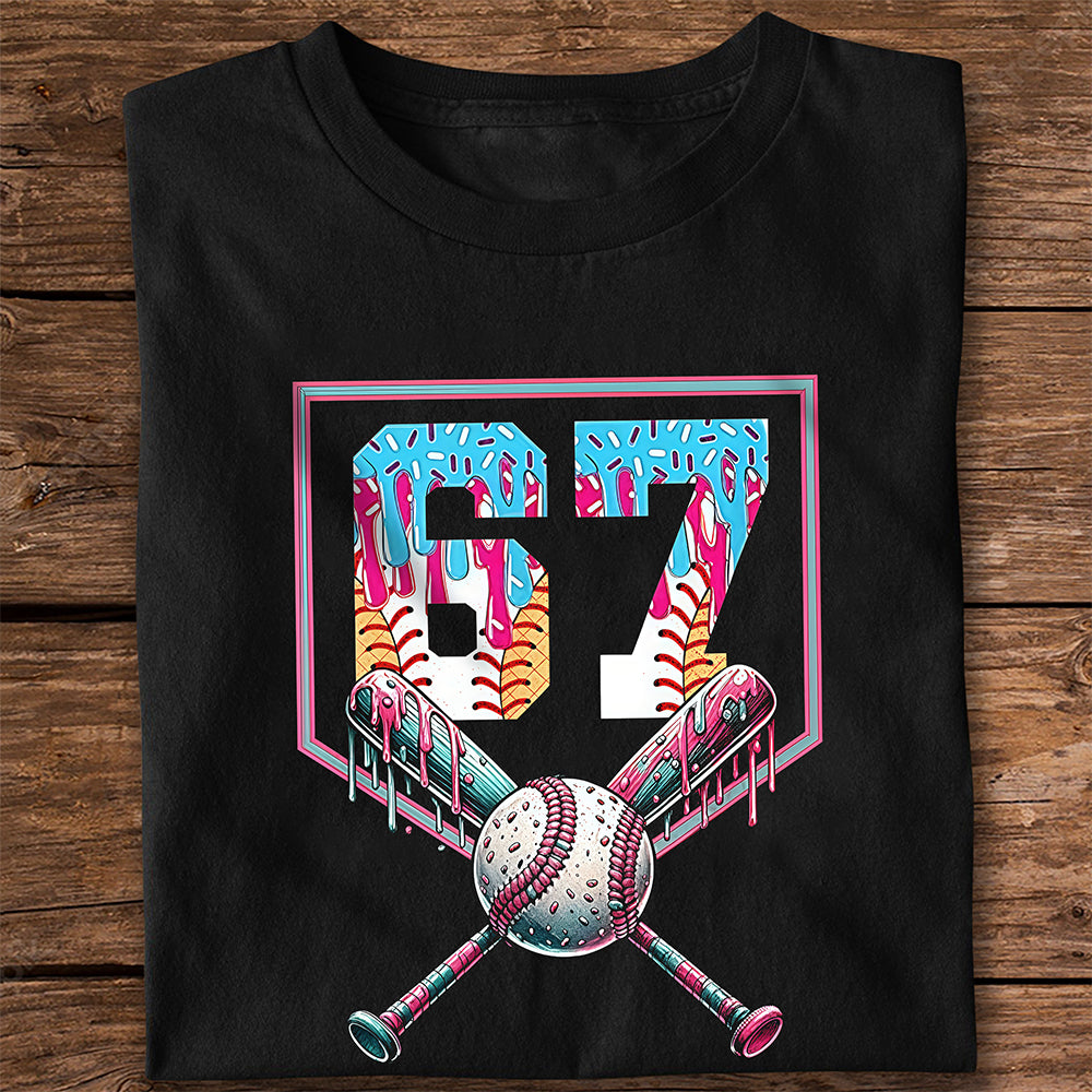 Six Seven Baseball Dark Shirt TH10 896843