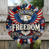 250 Years of Freedom 1776–2026 America Anniversary Door Sign HA75 920762