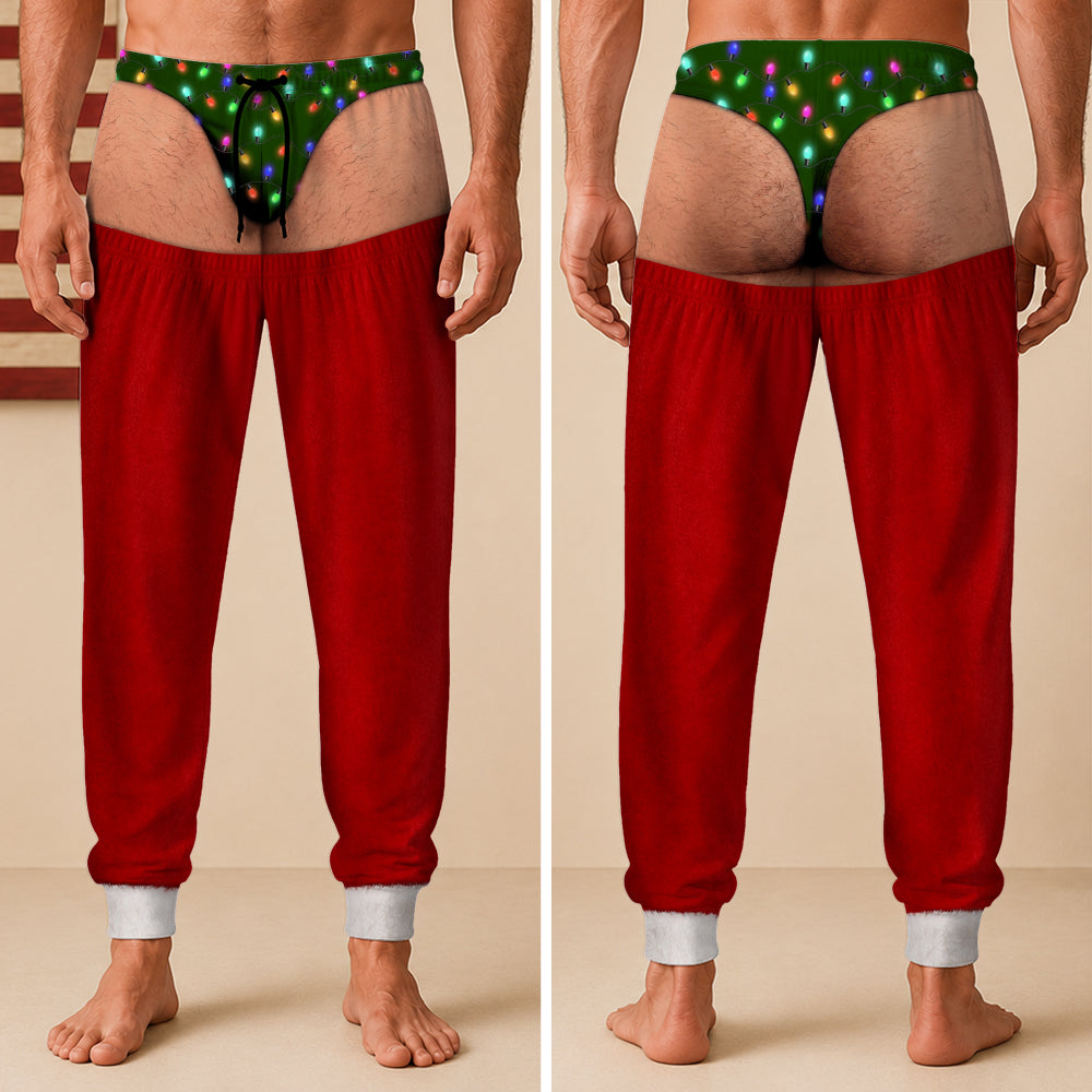 Personalized Funny Santa Christmas Sweatpants Gift For Him HA75 919202