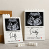 Custom Photo Baby Scan Can't Wait To Meet Daddy Building Block, New Baby Gift LM32 669069