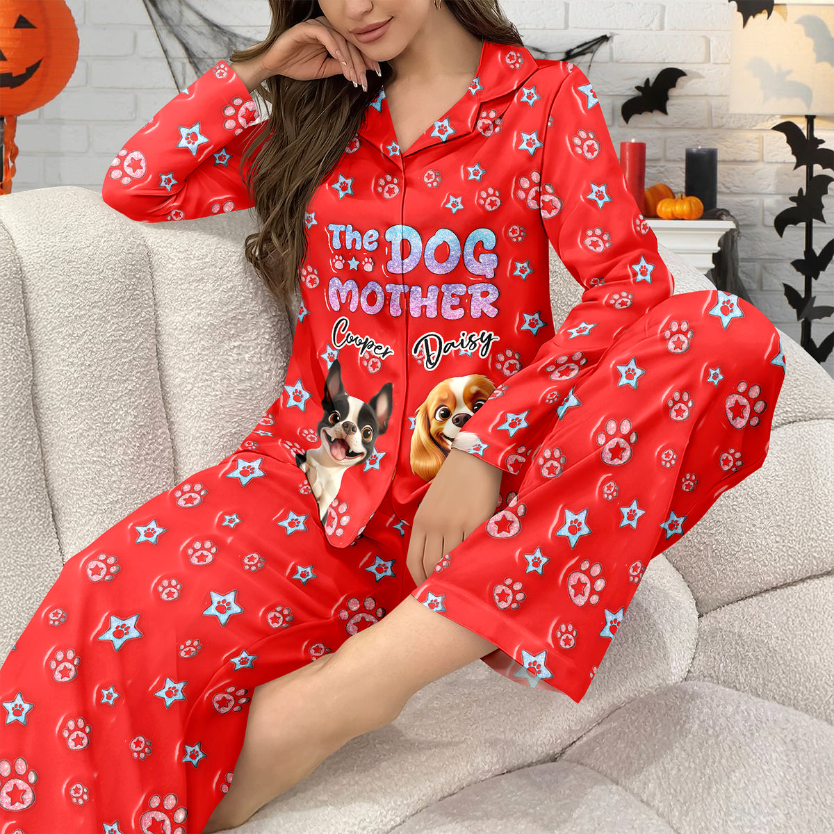 Custom Baby Dog The DogMother 3D Effect Pajamas For Dog Lovers LM32 895937