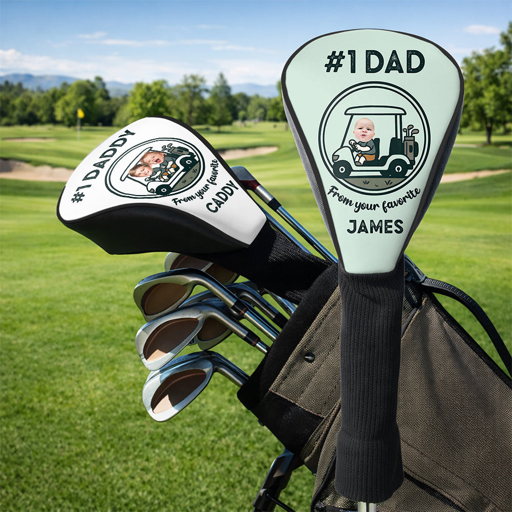 Custom Cute Photo For Dad From Your Favorite Persons Golf Club Head Cover LM32 668949