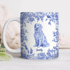 Custom Dog Breeds Chinoiserie Toile De Jouy Style Personalized Mug Gift For Dog Lovers HA75 892550