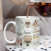 Personalized Wedding Bride & Groom 3D Inflated Effect Printed Mug Gift for Bride, Groom, Newlywed Couple TH10 170581