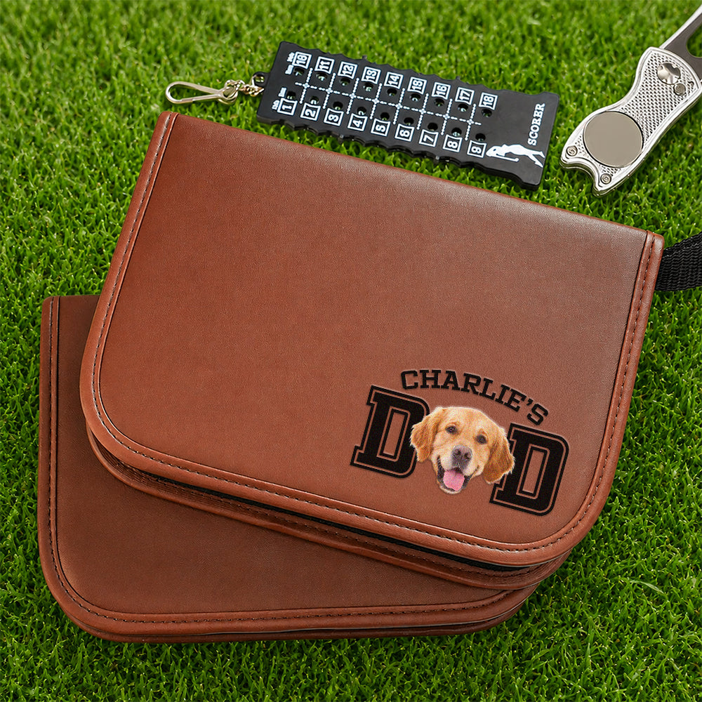 Custom Photo Dog Cat Dad Mom Print Golf Gift Set HA75 921322