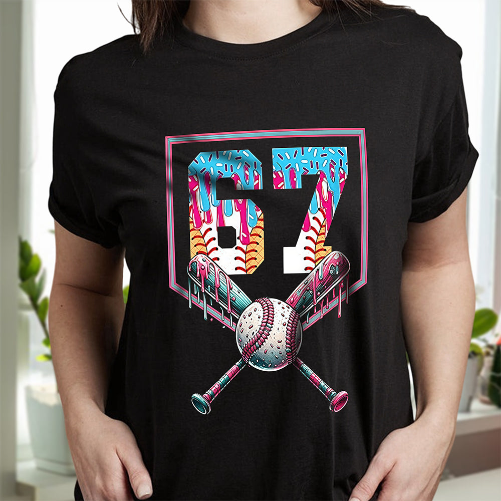 Six Seven Baseball Dark Shirt TH10 896843