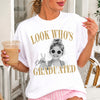 Custom Photo Look Who's Graduated Comfort Shirt - Personalized Class of 2027 Gift, Proud Family Gift HO82 903242
