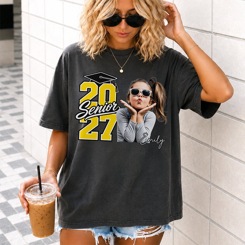 Custom Photo Senior 2027 Comfort Shirt CH07 180320