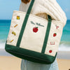 Custom Name Monogram Beach Bag Back to School Teacher Gift CH07 180020
