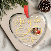 Custom Photo All Of Me Loves All Off You Couple Heart Shape Glass Ornament HA75 892836