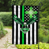 Custom American Flag With Family Name  - Personalized Garden Flag LM32 897227