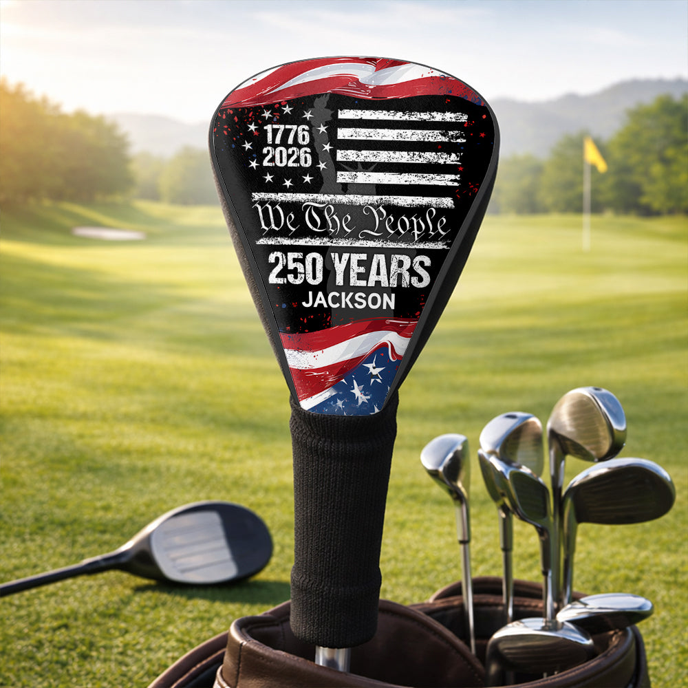 250 Years USA 250th Birthday 1776-2026 Golf Club Head Cover HA75 921302