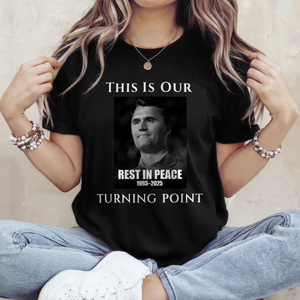 Rest In Peace Charlie Kirk' Tribute Dark Shirt TH10 64477
