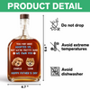 Custom Photo I Own You For Sure Whiskey Bottle Father's Day Gift For Dog Dad HA75 892500