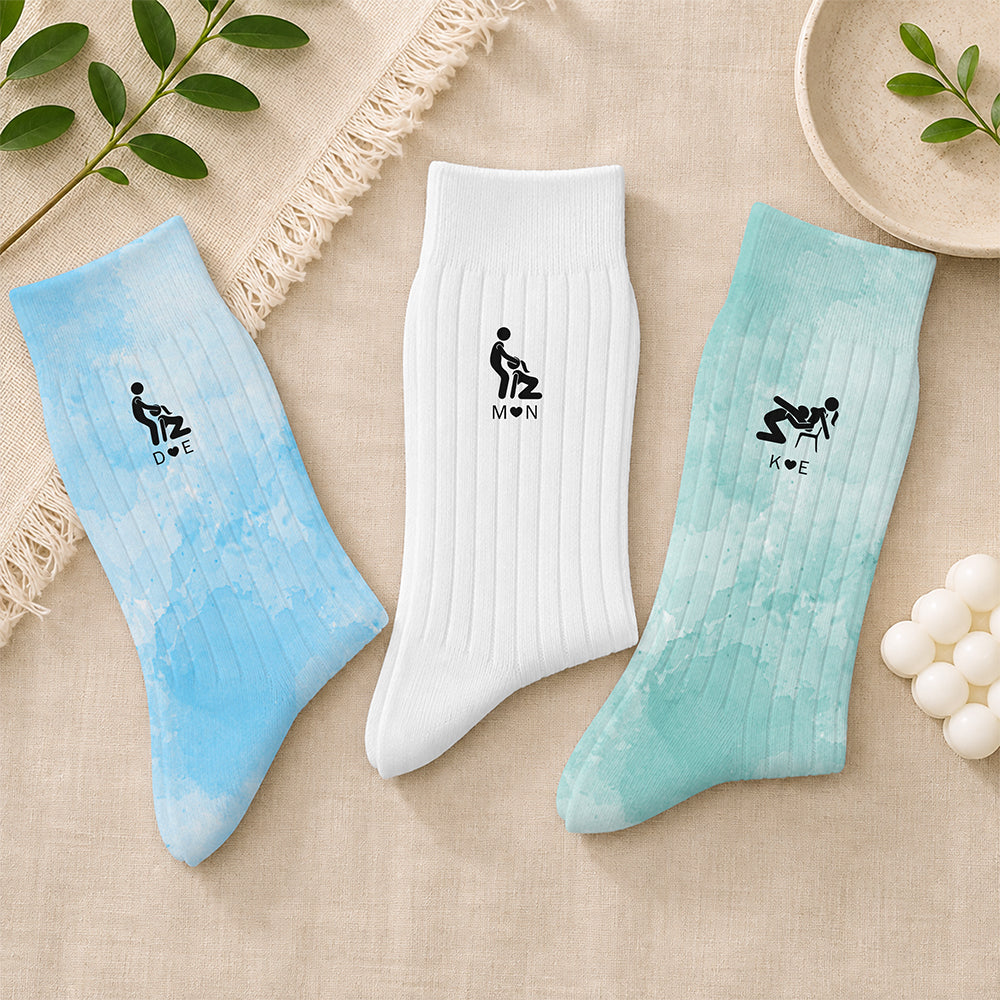 Personalized Funny Adult Socks For Boyfriend Girlfriend TH10 170705