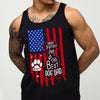 Happy Father's Day To Best Dog Dad Personalized Tanktop HA75 921614