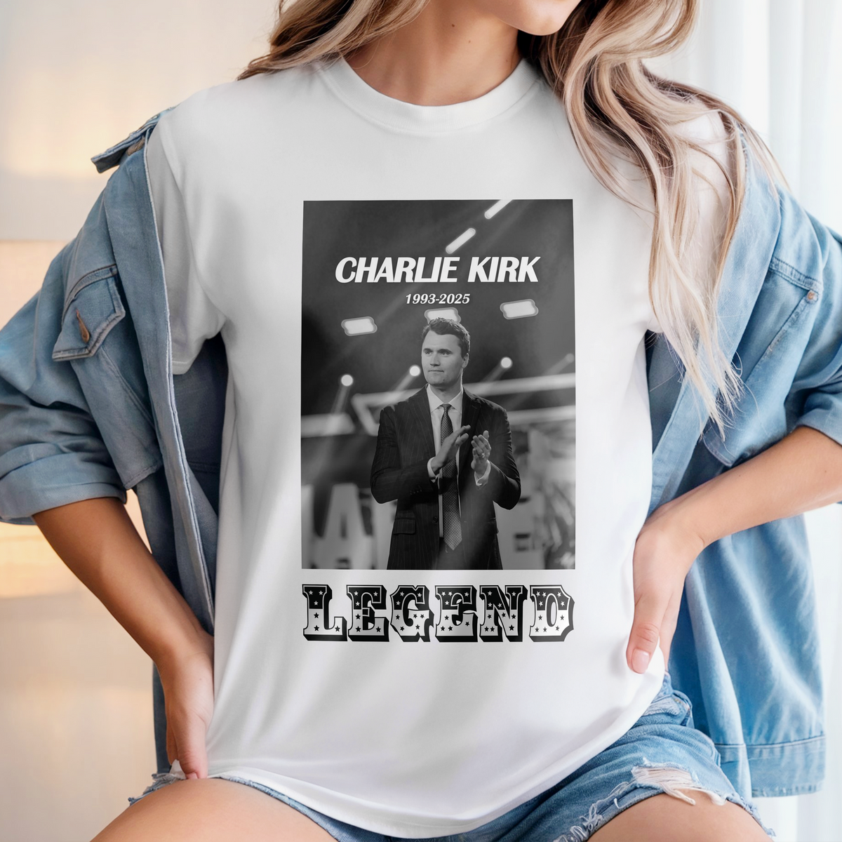 Charlie Kirk Legend Bright Shirt TH10 64385