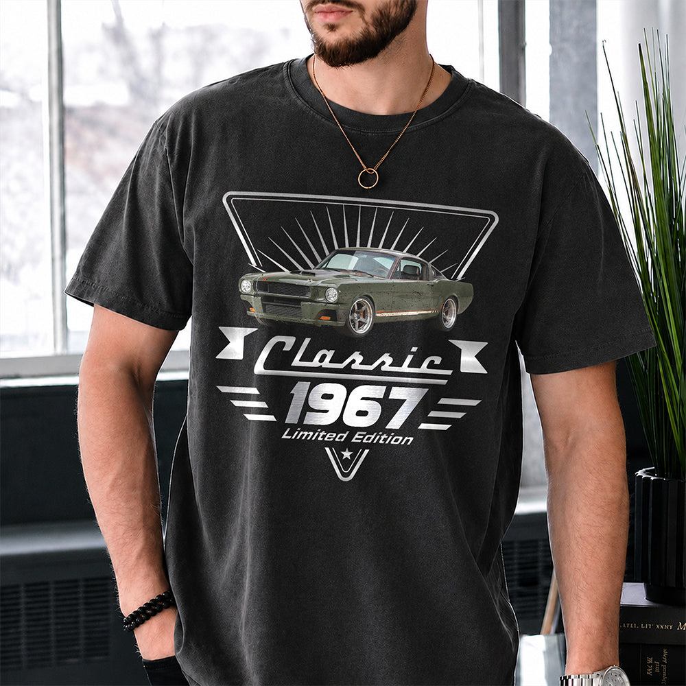 Personalized Vintage Photo Classic Car Limited Edition Comfort Shirt HA75 921642