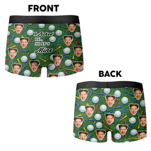 Custom Photo I Licked It Men's Boxer Gift for Golf Lovers LM32 897639
