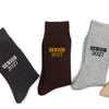 Personalized Senior 2027 Embroidered Socks Graduation Gift TH10 170869