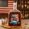 Custom Photo Route US 66 Car Whiskey Bottle HA75 897812
