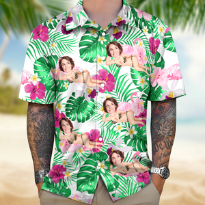 Custom Face Funny Hawaii Shirt Gifts For Husband, Boyfriend HA75 892718