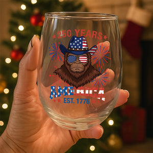 America 250 Years Wine Glass TH10 894629